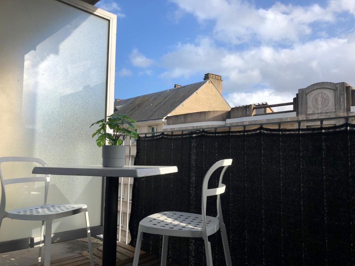 Studio Avec Balcon & Parking Gratuit - Tours Gare Exterior foto