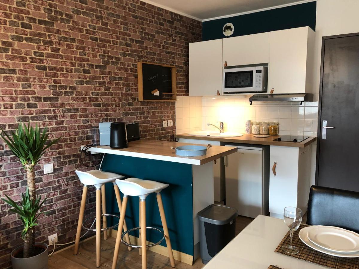 Studio Avec Balcon & Parking Gratuit - Tours Gare Exterior foto